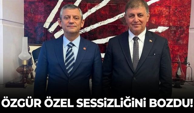 Cemil Tugay AK Parti'ye mi geçiyor? Özgür Özel sessizliği bozdu