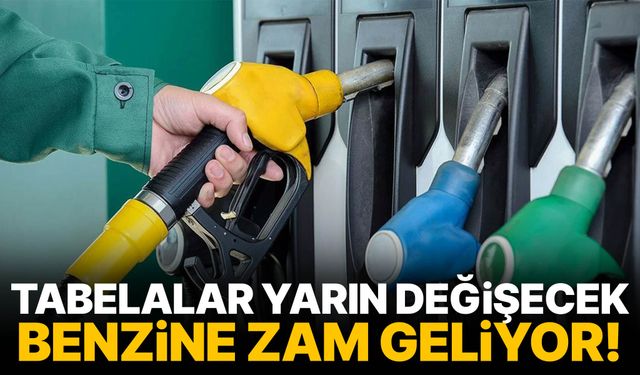 Depoyu dolduracaklar dikkat! Benzine zam geliyor
