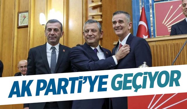 Bir milletvekili daha AK Parti'ye geçiyor!