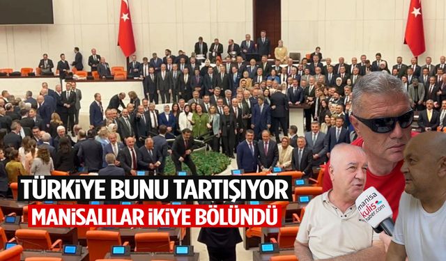 Türkiye bunu tartışıyor… Manisalılar ikiye bölündü