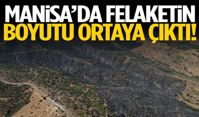 Manisa’da felaketin boyutu ortaya çıktı!
