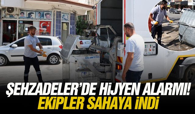 Şehzadeler’de hijyen alarmı! Ekipler sahaya indi
