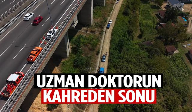 Uzman doktorun kahreden sonu: Cansız bedeni viyadük altında bulundu!