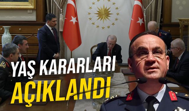 YAŞ Kararları Açıklandı: Hava Kuvvetleri Komutanı Rafet Dalkıran oldu