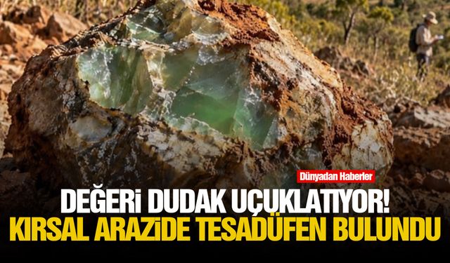 Değeri dudak uçuklatıyor! Kırsal arazide tesadüfen bulundu