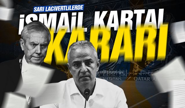 Fenerbahçe'de İsmail Kartal kararı! İstifa etmişti...