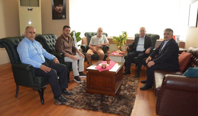 Kamyoncular Kooperatifinden MESOB’a Ahilik Haftası ziyareti