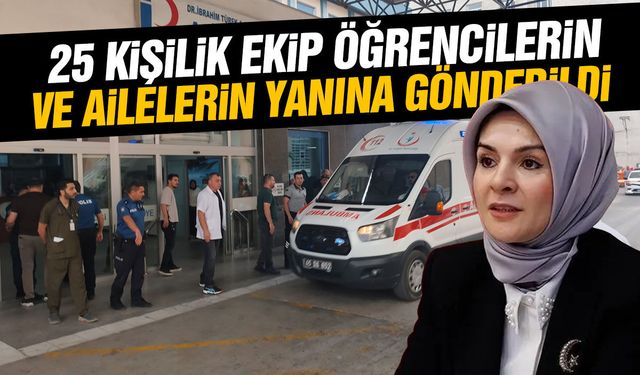 Manisa’da 25 kişilik ekip öğrencilerin ve ailelerin yanına gönderildi
