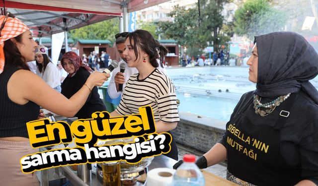 Manisa'da 'En Güzel Sarma' yarışması
