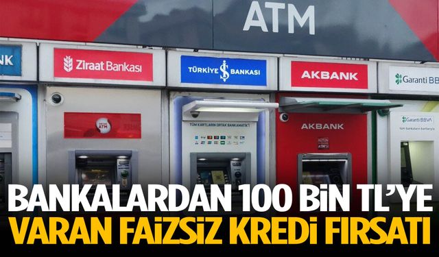 Kredi kullanacaklar dikkat! Bankalar faizsiz kredi yarışına girdi!