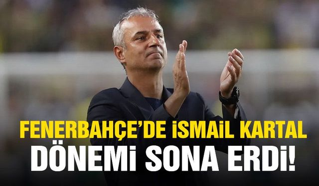 Fenerbahçe’de İsmail Kartal depremi