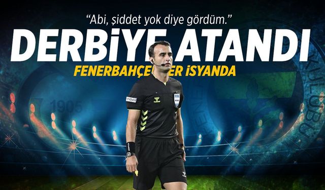 Galatasaray - Fenerbahçe derbisinin hakemi belli oldu