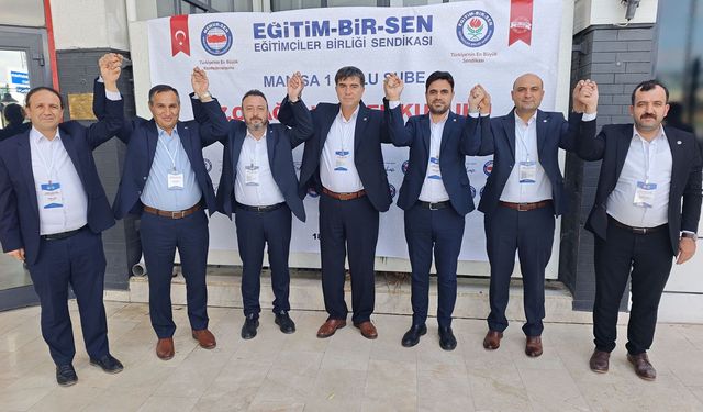 Eğitim-Bir-Sen Manisa’da Ahmet Yasav güven tazeledi