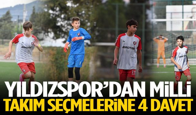 Yıldızspor’dan milli takım seçmelerine 4 davet