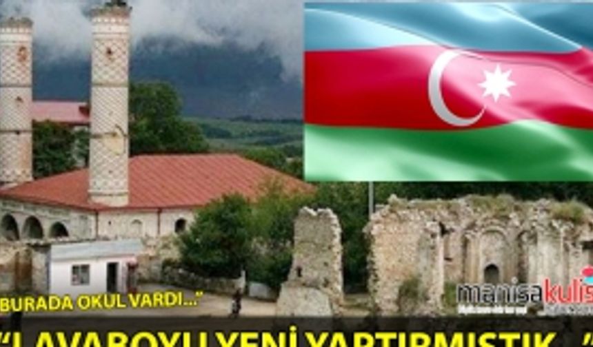 Azerbaycan askeri Şuşa'da: "Bu evin sahibi benim"