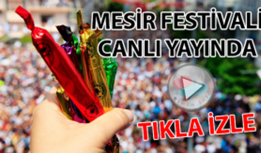 Mesir Festivali saçım töreni