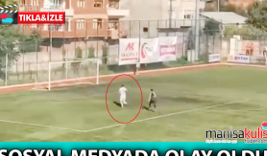 Kaçan gol sosyal medyada olay oldu