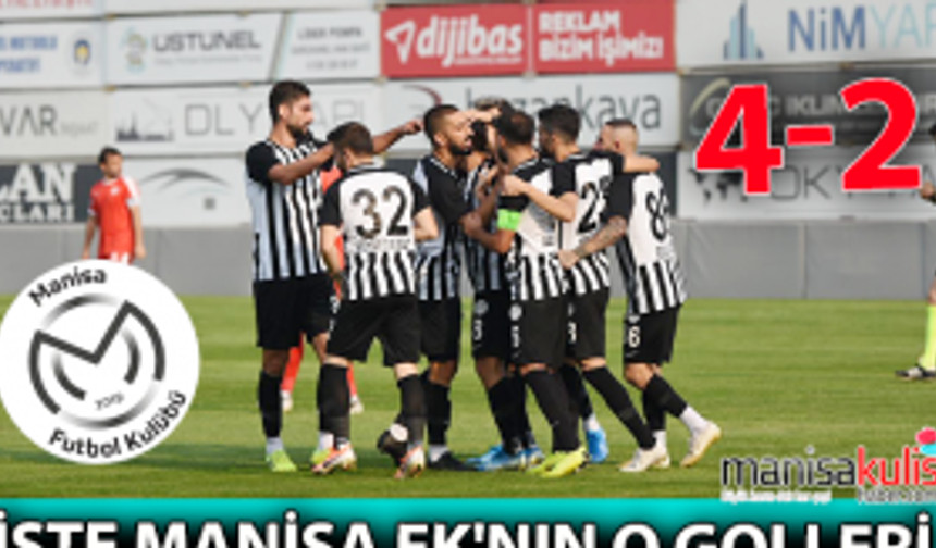 İşte Manisa FK'nın o golleri