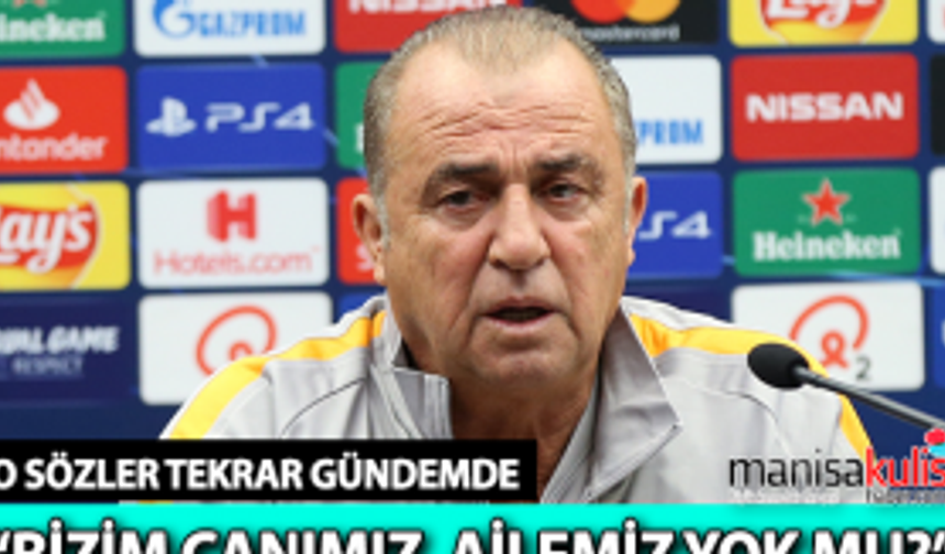 Fatih Terim bu sözlerle isyan etmişti!