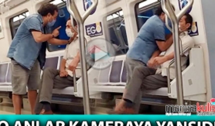 Metroda 'şarkı söyleme' kavgası