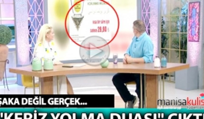 Bu muska "Korona duası" diye pazarlanıyordu