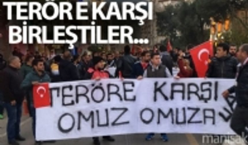 TERÖRE KARŞI OMUZ OMUZA