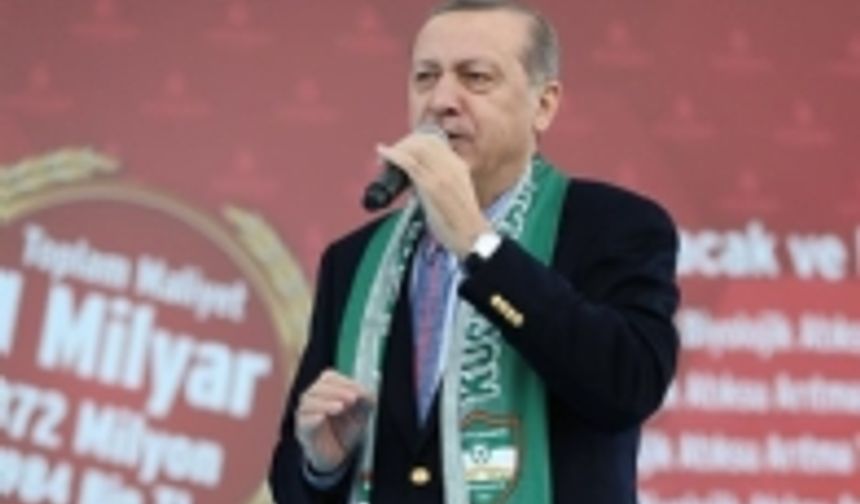 CUMHURBAŞKANI ERDOĞAN'DAN AVRUPA'YA "SANA NE!"