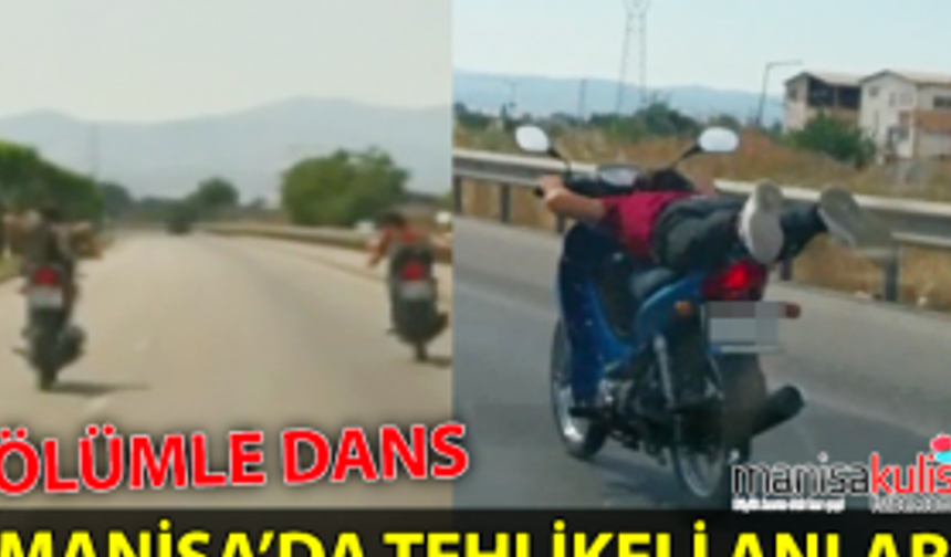 Motosikletle ölüme davetiye çıkardılar