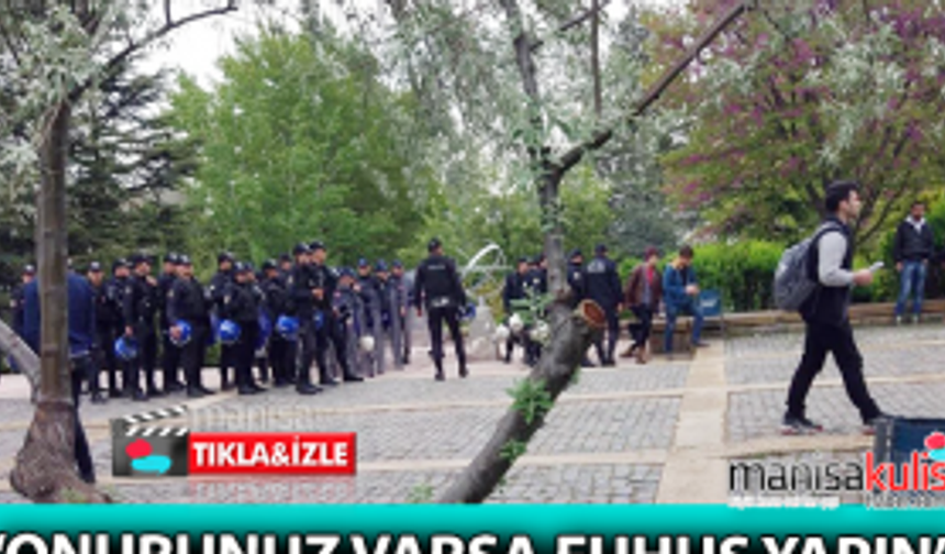 ODTÜ’lü öğrenciden polise şok sözler