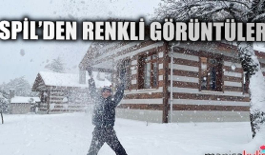 Spil Dağı Milli Parkı'ndan renkli görüntüler