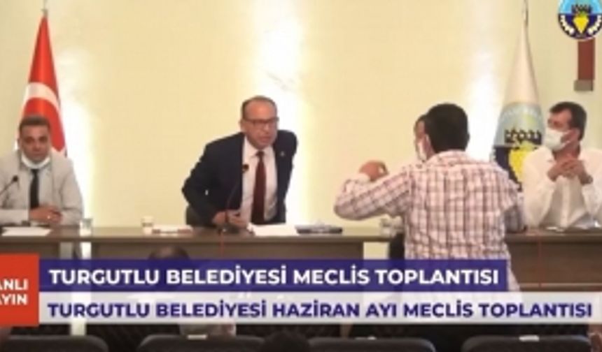 Turgutlu Meclisi’nde ‘lan’lı ‘geri zekalı’lı tartışma!