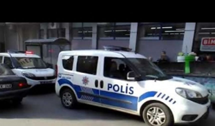 Vatandaş ile polis arasında gerginlik