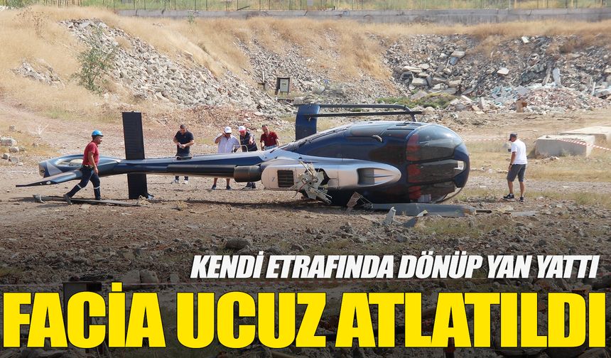 İzmir’de helikopter kazası!