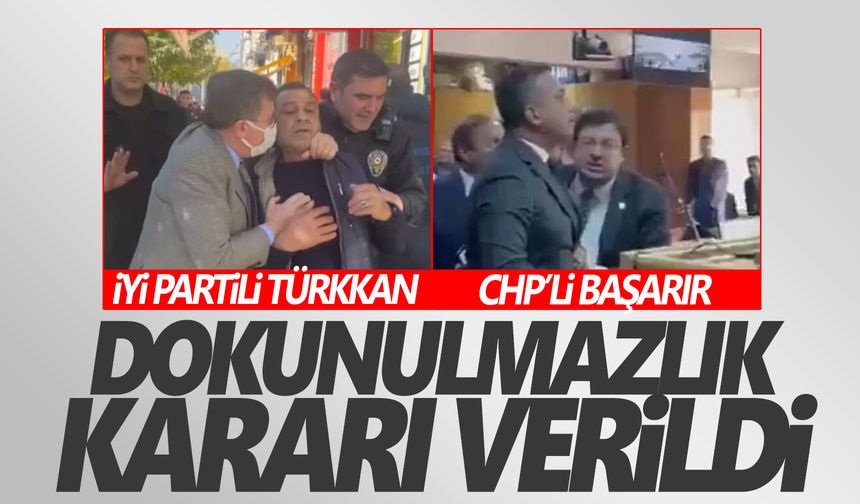 CHP'li Başarır ve İYİ Partili Türkkan hakkında dokunulmazlık kararı