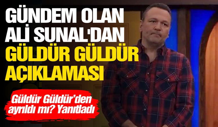Güldür güldür açıklaması... Konuşması gündeme oturmuştu