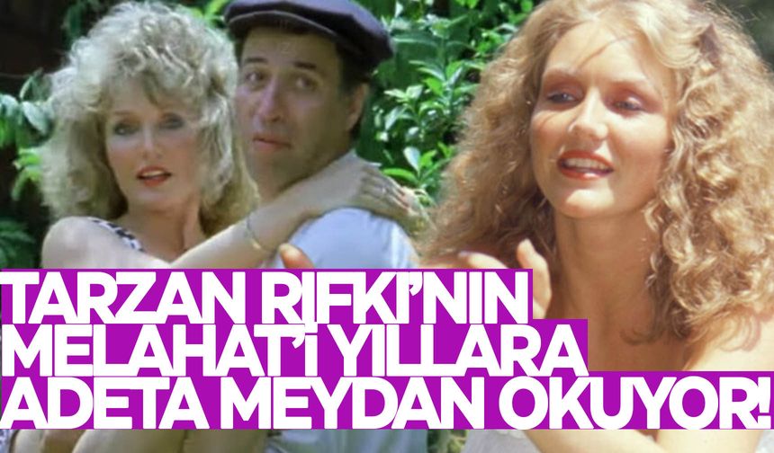 Tarzan Rıfkı’nın Melahat’i Suna Yıldızoğlu adeta yıllara meydan okuyor! Son haline yorum yağdı…