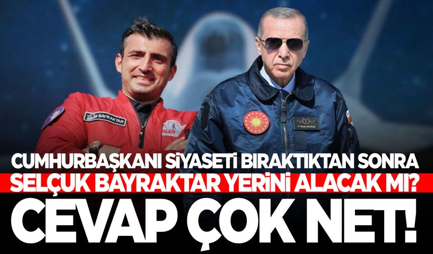 Selçuk Bayraktar ilan etti! Cumhurbaşkanı Erdoğan bırakırsa bayrağı alacak mı?