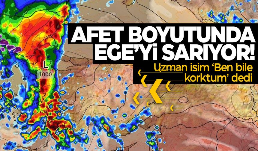 Manisa, İzmir, Muğla, Aydın, İstanbul uyarıldı... Afet boyutunda yağış yolda!