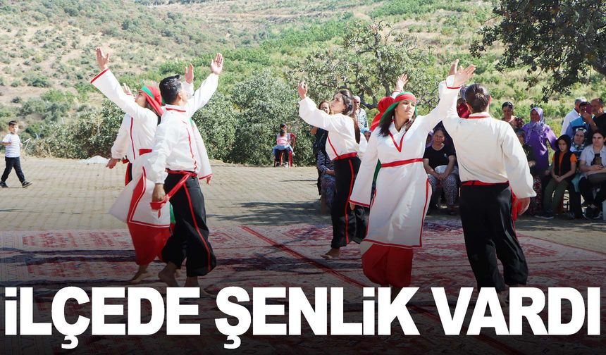 Manisa’nın o ilçesinde şenlik vardı