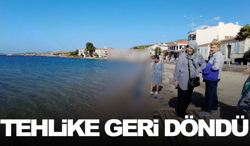 Foça’da tehlike geri döndü! Halk diken üstünde!