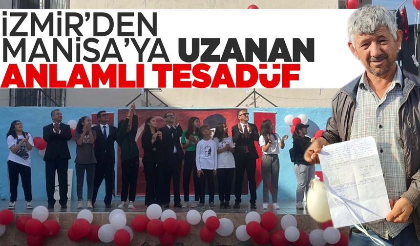 İzmir'den Manisa'ya uzanan Cumhuriyet mektubunun hikayesi duygulandırdı