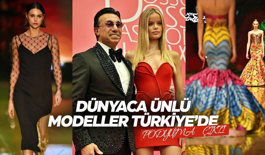 Türkiye'de güzeller geçidi... Victoria’s Secret modelleri fotoğraflandı