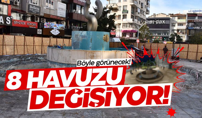 Manisa'nın simgesi yenileniyor... 8 havuzu böyle görünecek!