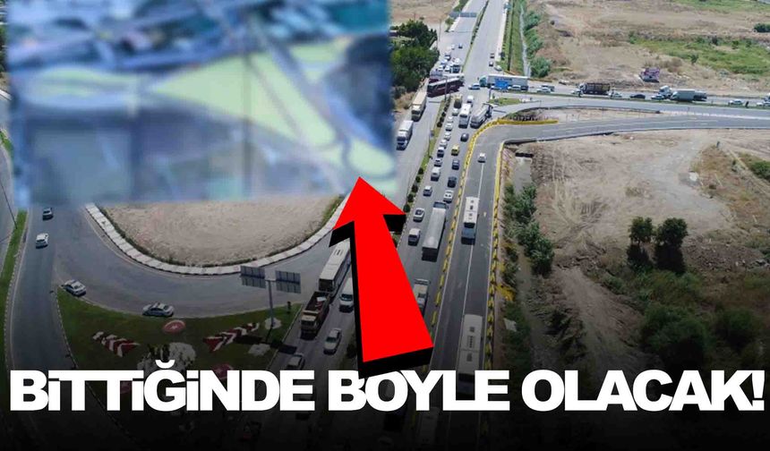 İşte Gediz Kavşağı Projesi! Bittiğinde böyle olacak!