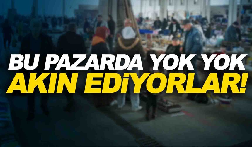 Manisa'da bu pazarda her şey var! Cazibe merkezi haline geldi...