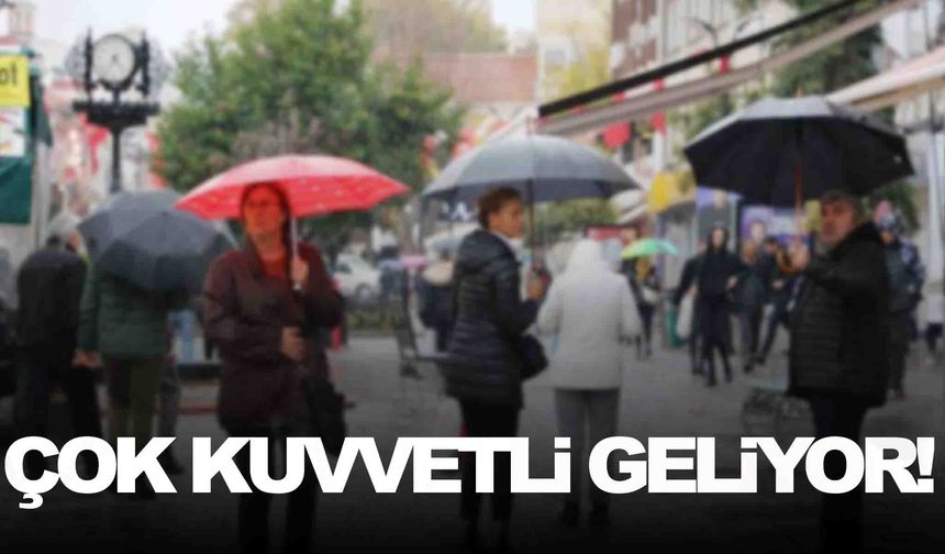 Manisa dahil 18 ile sarı uyarı! Çok kuvvetli geliyor!