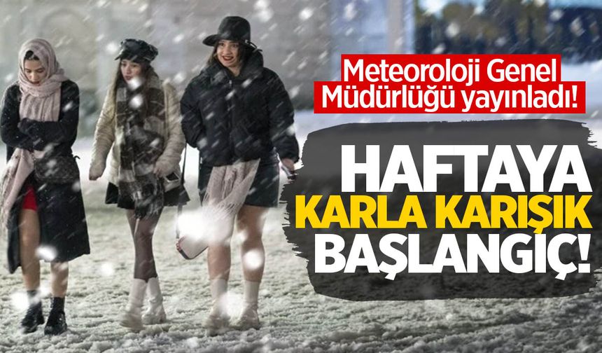 Manisa'da Karlı Başlangıç: Haftanın Hava Durumu