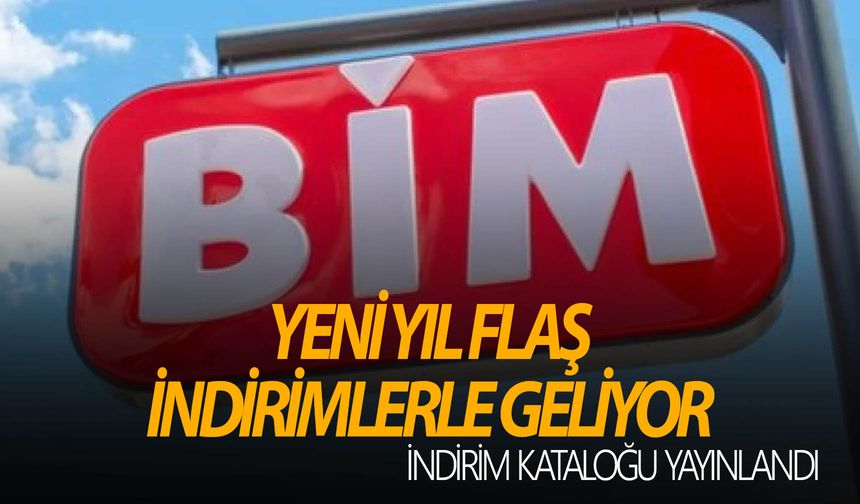 Stok yaptıracak indirimler..2 Ocak 2024 Bim Kataloğu