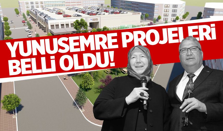 Mehmet Çerçi, 'Yunusemre projelerini' açıkladı!