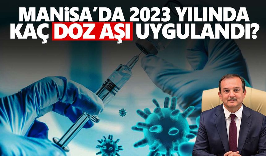 İl Sağlık Müdürü Karaca’dan aşı haftası açıklaması… Manisa’da 2023 yılında kaç doz aşı uygulandı?